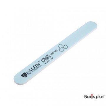 Пилка SALON FRUIT узкая голубая 180/180