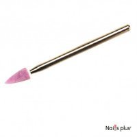 Фреза розовая корундовая конус маленький