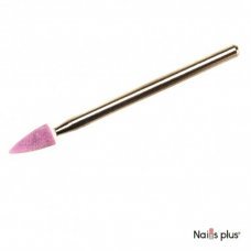 Фреза розовая корундовая конус маленький