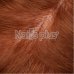 Голова учебная для причесок,70% натуральных волос,длина 65-70 см, цвет рыжий каштан