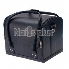 Бьюти Кейс для косметики, черный матовый