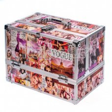 Алюминиевый кейс для косметики VOGUE