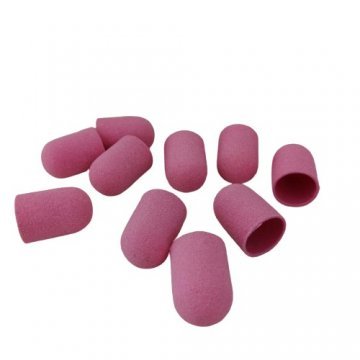 Песочные колпачки для педикюра разноцветные 16*25/120#