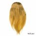 Голова учебная для причесок,искусственный волос 50-55 см,золотистый