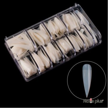 Типсы YRE стилет молочные полупрозрачные (500 шт.)