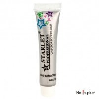 Краска акриловая Starlet Professional серебро 12 г