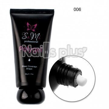 Полигель (акригель) Sami, №006 Белый, 50 гр, SA-006