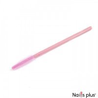 Щеточка для ресниц розовая