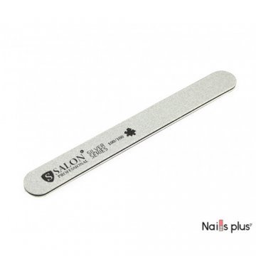 Пилка SALON SILVER узкая 100/100