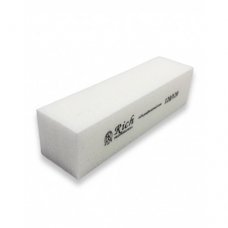 Баф 4-х сторонний "Rich" 120/120 Белый