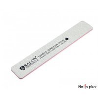Пилка SALON серая широкая 100/180