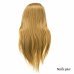 Голова учебная для причесок 30 % натуральных волос,золотистая 55-60см