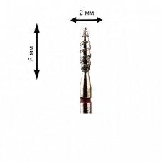 Насадка алмазная торнадо 15141 Синя