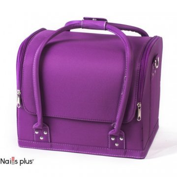 Чемодан лиловый