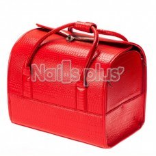 Бьюти Кейс для косметики, ярко красный