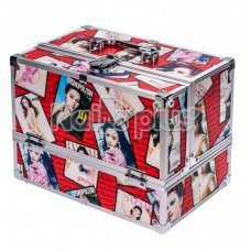 Алюминиевый кейс для косметики RED FRAMES