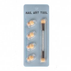 Пензлик зі змінними губками для аеропуфінгу