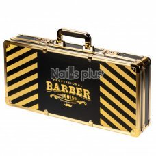Чемодан для Barber, черный с золотым