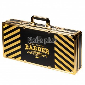 Чемодан для Barber, черный с золотым