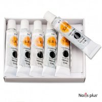 Акриловая краска YRE черная (6 шт. по 12 мл)