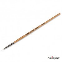 Кисть для рисования 9мм деревянная ручка KR-03-0 