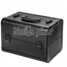 Профессиональный алюминиевый кейс для косметики Классика черный