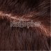 Голова учебная для причесок,70% натуральных волос,длина 65-70 см, цвет кофейный