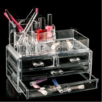 Органайзер для косметики Cosmetic Organizer с ящиками для бижутерии