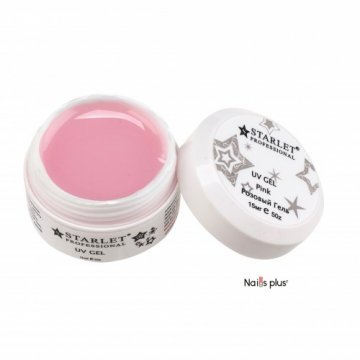 Гель Starlet Professional, розовый, 15 гр, 