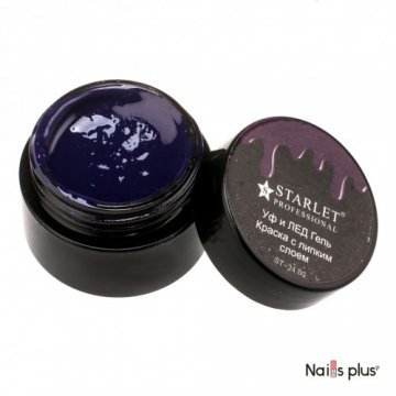 УФ и ЛЕД гель-краска с липким слоем Starlet Professional ST-24 (8 г)