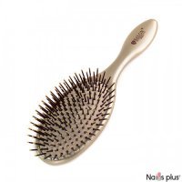 Расческа массажная SALON Professional бронза овальная