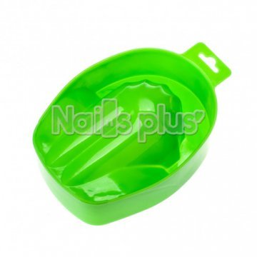 Ванночка для маникюра пластиковая салатовая