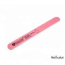 Пилка SALON FRUIT узкая розовая 180/180