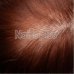Голова учебная для причесок,50% натуральных волос,длина 65-70 см, цвет вишневый каштан