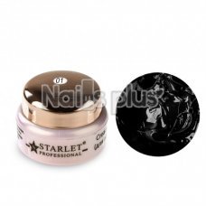 Крем-гель Starlet Professional для лепки 01 черный (5гр)