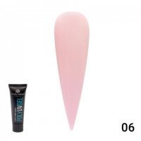 Полигель (акригель) poly uv gel eln global fashion №06 30 мл, светло-сиреневый