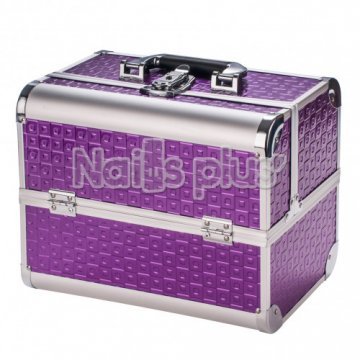 Чемодан для визажиста, фиолетовый
