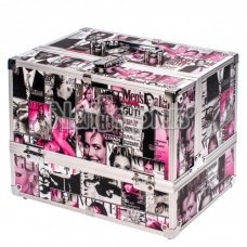 Алюминиевый кейс для косметики журнал FIO