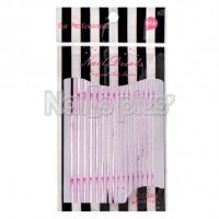 Наклейки крупный лист розовое золото