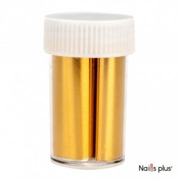 Фольга переводная в баночке золото