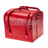 Бьюти Кейс для косметики, темно-красный