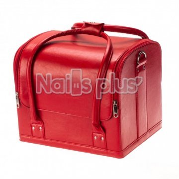 Бьюти Кейс для косметики, темно-красный