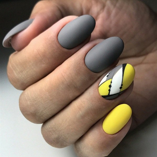 Геометрический маникюр, осваиваем фигурный nail art